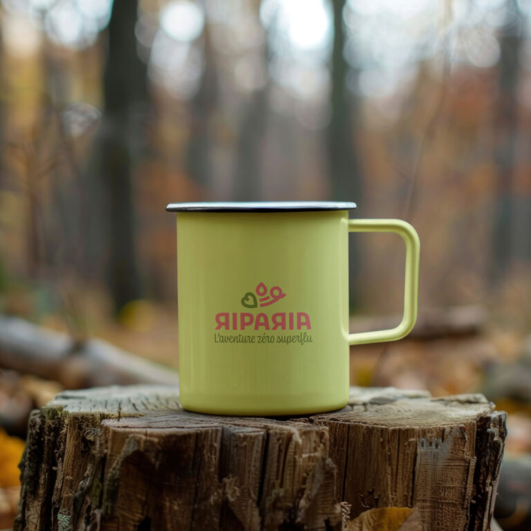 Projet concept : mug du camping Riparia